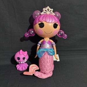 Lalaloopsy Ocean Seabreeze Pink Mermaid Doll with Octopus Friend - Kids Toys